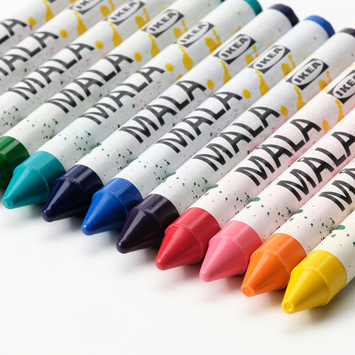 MÅLA, wax crayon. 6 of 6 open dialog