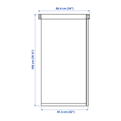 FRIDANS, blackout roller blind. 8 of 9 open dialog