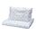 Select colour variation: white blue/squirrel and hedgehog pattern