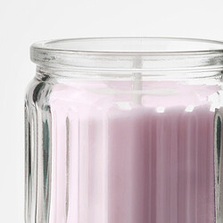 LUGNARE vela perfumada en vidrio