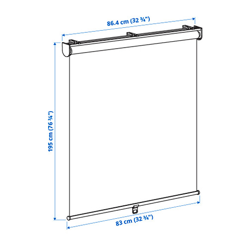 SKOGSKLÖVER, roller blind. 8 of 10 open dialog