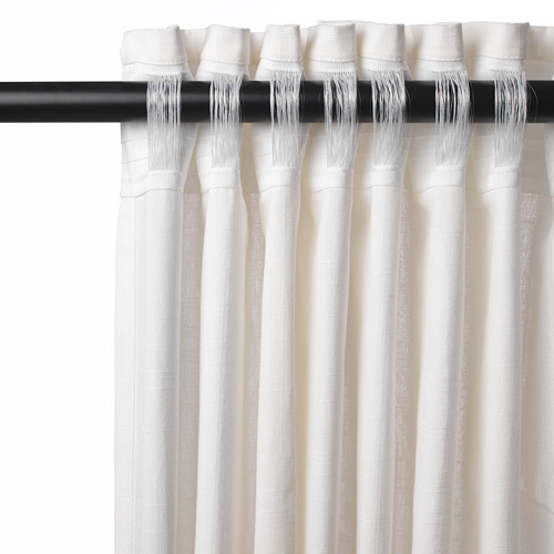 RITVA, cortinas con tiras, 1 par. 4 de 5 abrir diálogo