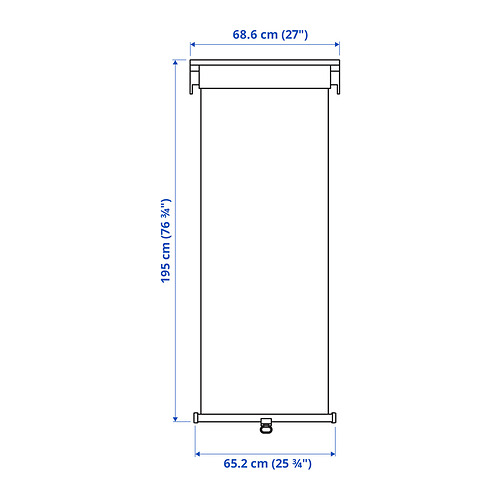 TRETUR, blackout roller blind. 5 of 5 open dialog