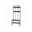 NIPÅSEN coat rack and bench w shoe storage 