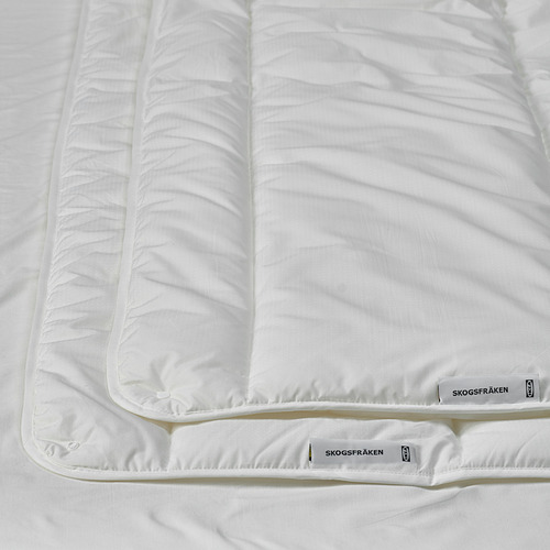 SKOGSFRÄKEN, duvet insert for single bed, all seasons. 2 of 2 open dialog