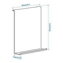 Ilustración de medidas - RELATERA tablero