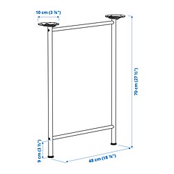 Measurement Illustration - SPÄND leg
