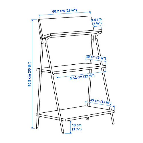 Measurement Illustration - KRÖNIKÖR open storage