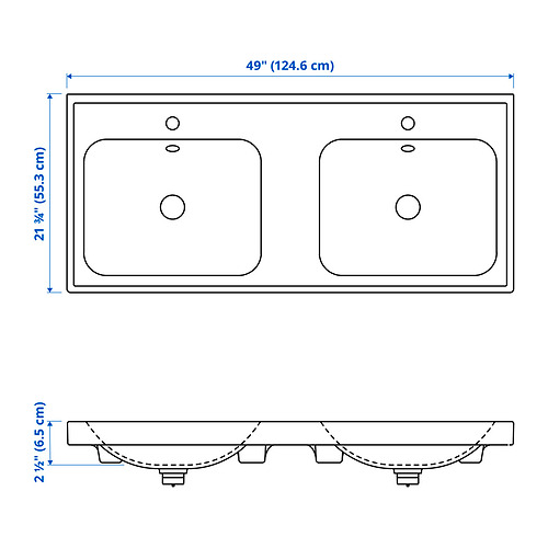ORRSJÖN, double sink. 2 of 2 open dialog