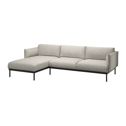ÄPPLARYD, sofá 3 plazas con chaiselongue. 2 de 12 abrir diálogo