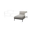 ÄPPLARYD módulo chaise longue 