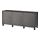 Select colour variation: KALLVIKEN dark gray/black-brown, 70 7/8x16 1/2x29 1/8 "