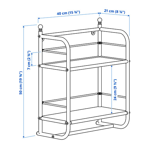 FRÖSJÖN, estantería de pared. 6 de 6 abrir diálogo