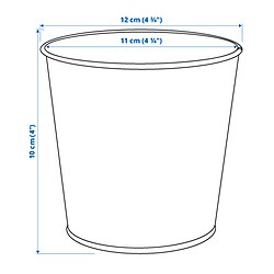 Measurement Illustration - DAIDAI plant pot