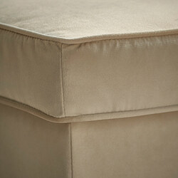 Measurement Illustration - STRANDMON ottoman with storage