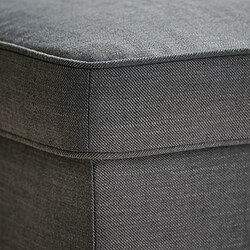 Measurement Illustration - STRANDMON Footstool with storage