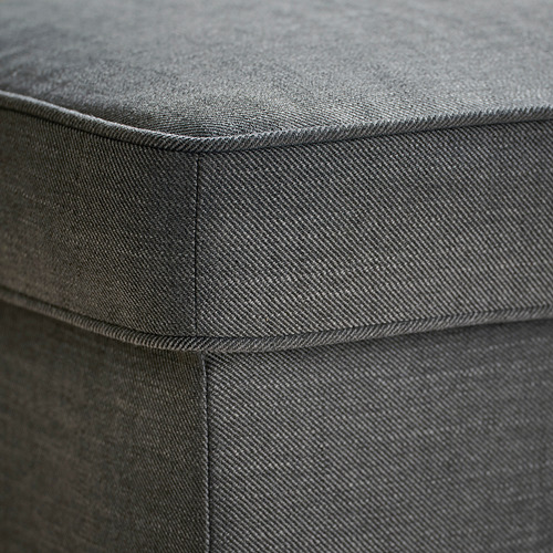 STRANDMON, Footstool with storage. 4 of 5 open dialog