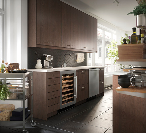 SINARP, 2-p door/corner base cabinet set. 3 of 3 open dialog