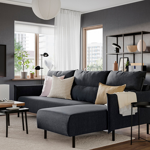MANNARP, sofá 4 plazas+chaise longue. 3 de 11 abrir diálogo