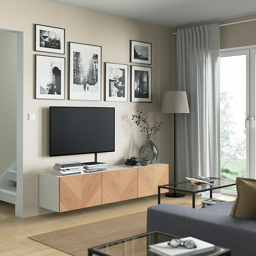 BESTÅ, banco para TV con puertas. 3 de 7 abrir diálogo