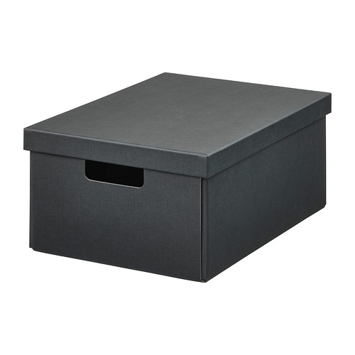 FJÄDERHARV, storage box with lid. 1 of 10 open dialog