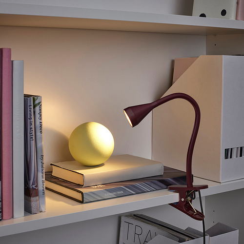 NÄVLINGE, LED clamp spotlight. 2 of 4 open dialog