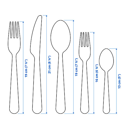 DRAGON, 60-piece flatware set. 5 of 5 open dialog