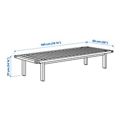 Measurement Illustration - STOCKHOLM 2025 bench