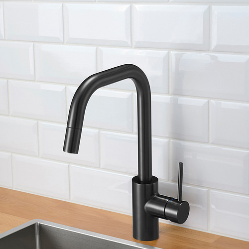 ÄLMAREN, kitchen faucet with pull-out spout. 2 of 5 open dialog