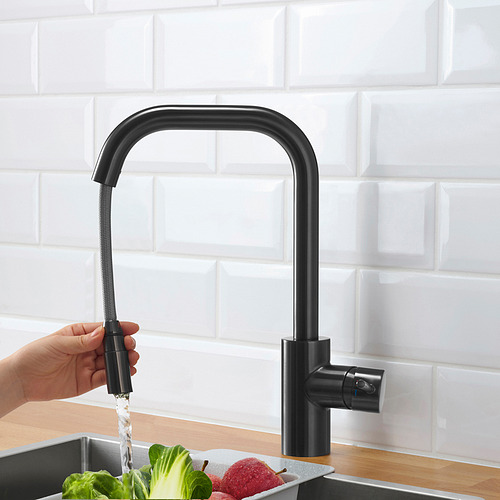 ÄLMAREN, kitchen faucet with pull-out spout. 3 of 5 open dialog