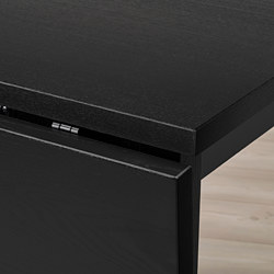 Measurement Illustration - NORDVIKEN drop-leaf dining table