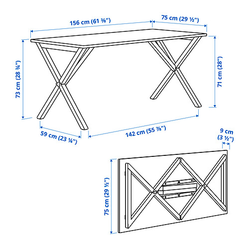 IKEA PS 2026, folding table. 8 of 8 open dialog