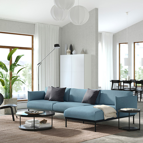 ÄPPLARYD, sofá 4 plazas con chaiselongue. 2 de 7 abrir diálogo