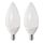 Select colour variation: E12 250 lm 2700K chandelier / opal