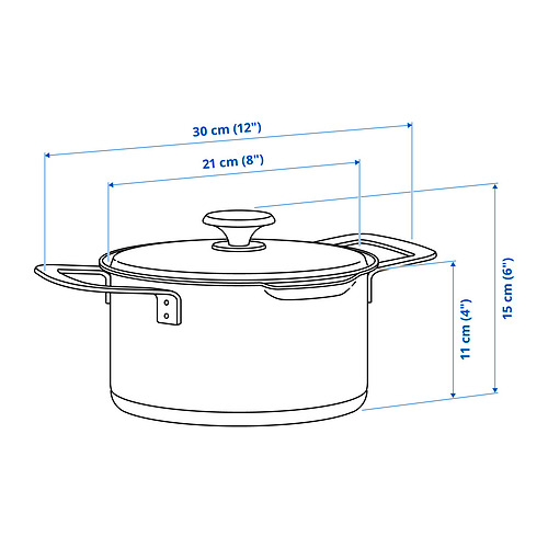 HEMKOMST, pot with lid. 10 of 11 open dialog