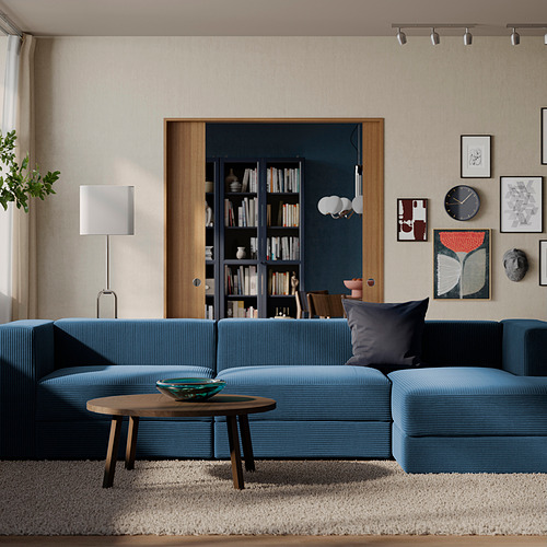 JÄTTEBO, sofá modular 4 plazas+chaise longue. 2 de 12 abrir diálogo