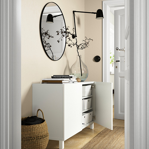 BESTÅ, Sideboard with doors. 2 of 8 open dialog