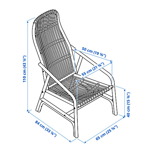 SALNÖ / GRYTTOM, sillón con cojín. 9 de 10 abrir diálogo