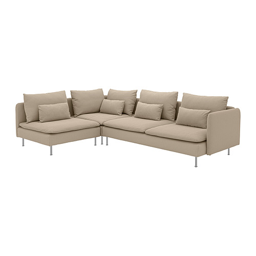 SÖDERHAMN, 4 seat corner sofa. 1 of 6 open dialog