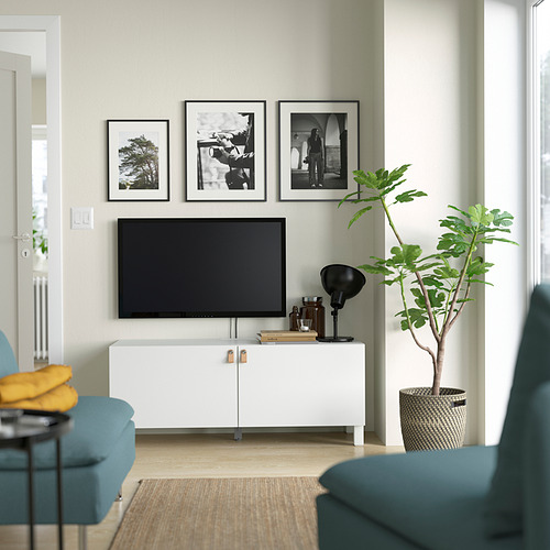 BESTÅ, banco para TV con puertas. 3 de 6 abrir diálogo