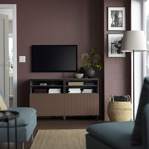 BESTÅ, mueble para TV+puertas. 3 de 10 abrir diálogo