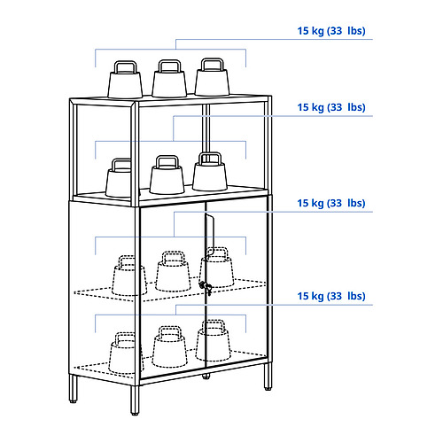 TROTTEN, cabinet with doors. 8 of 8 open dialog