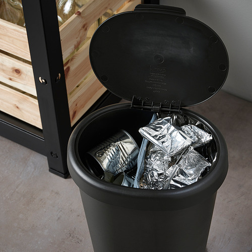 HÖLASS, bin with lid. 2 of 7 open dialog