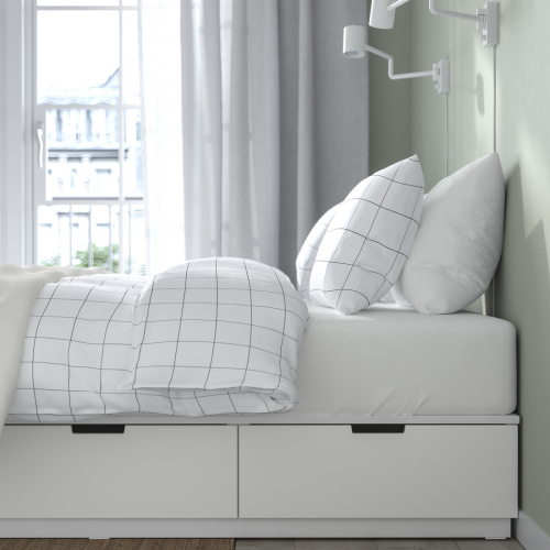 NORDLI, cama con almacenaje. 4 de 7 abrir diálogo