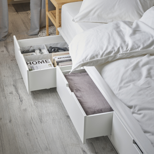 NORDLI, cama con almacenaje. 6 de 7 abrir diálogo