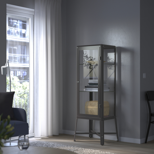 FABRIKÖR, glass-door cabinet. 2 of 5 open dialog