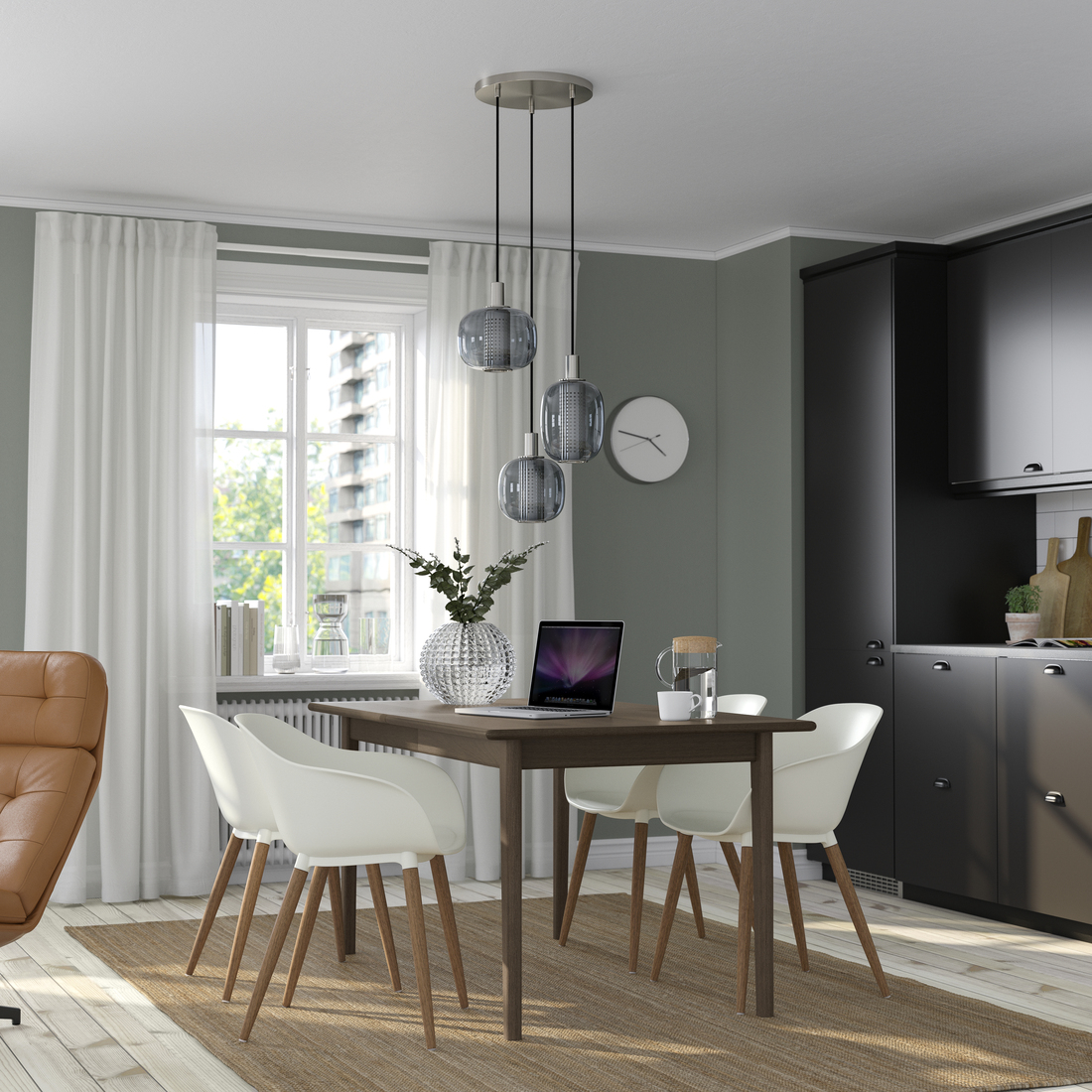 SKANSNÄS, mesa extensible. 4 de 7 abrir diálogo