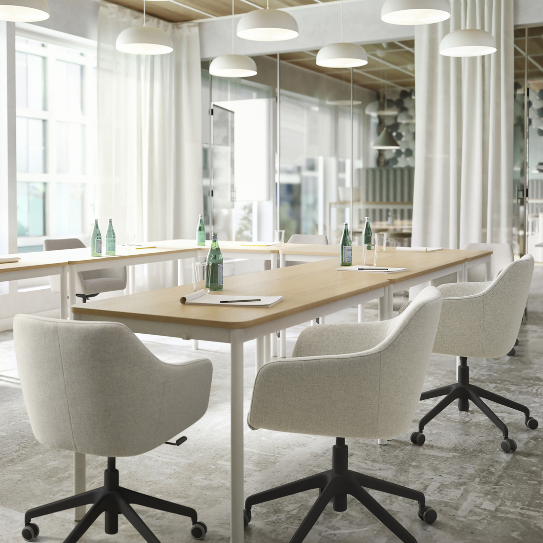 TOSSBERG / LÅNGFJÄLL, silla para reuniones. 2 de 8 abrir diálogo