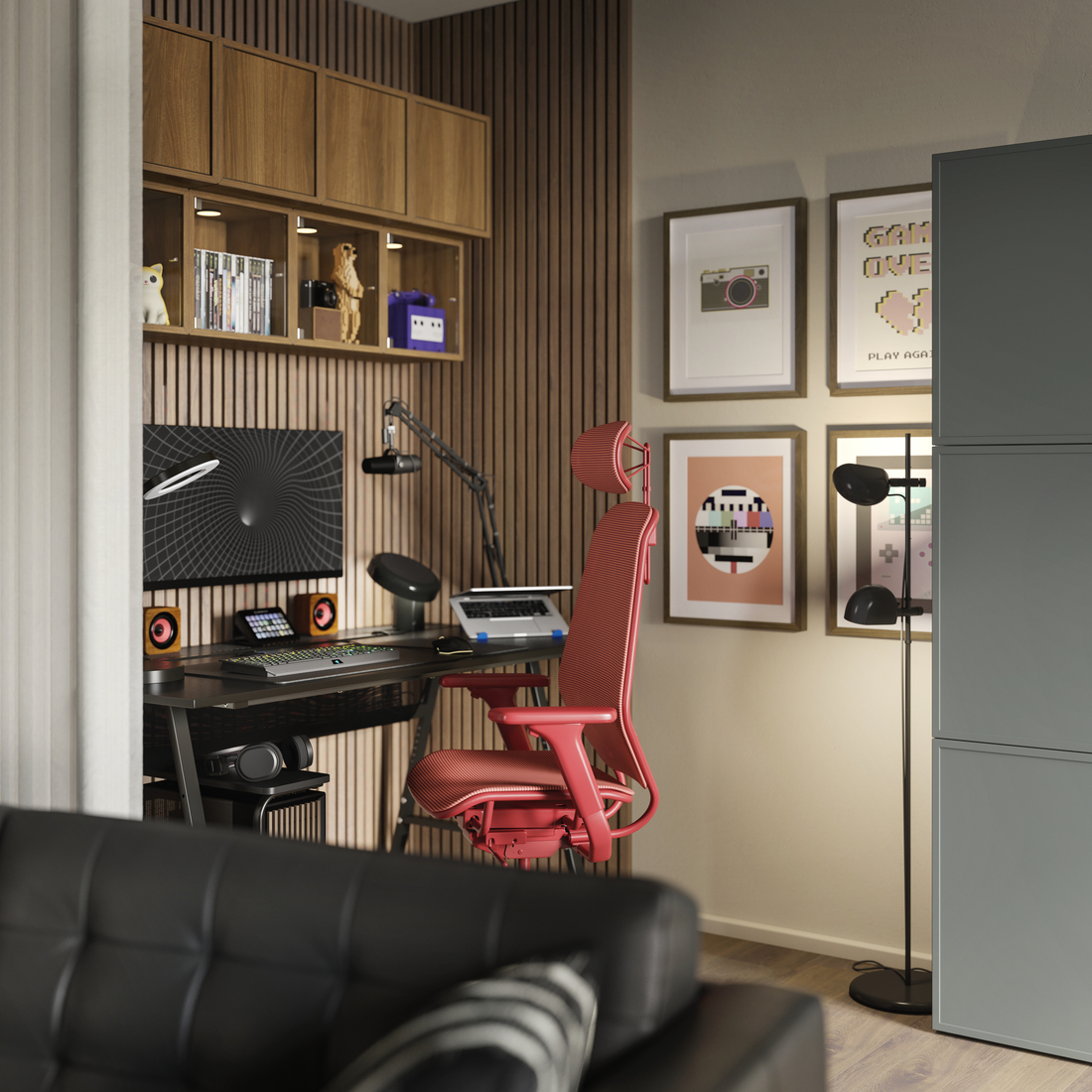 STYRSPEL, sillón para gaming. 3 de 11 abrir diálogo