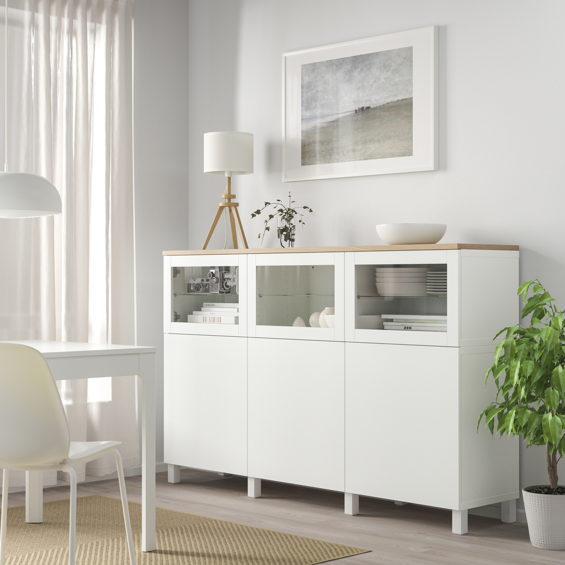 BESTÅ, mueble sala con puertas. 2 de 7 abrir diálogo